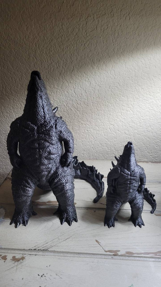 3D PRINTED GODZILLA