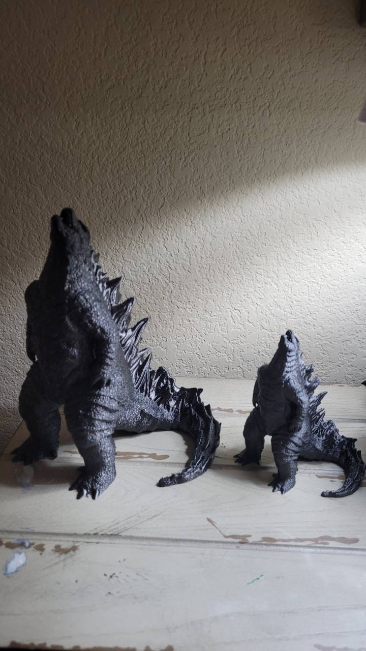 3D PRINTED GODZILLA