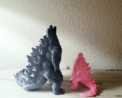 3D PRINTED GODZILLA