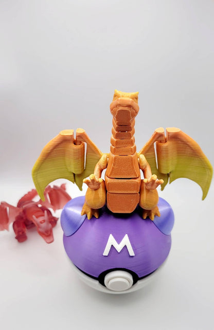 3D printed articulated Charizard!