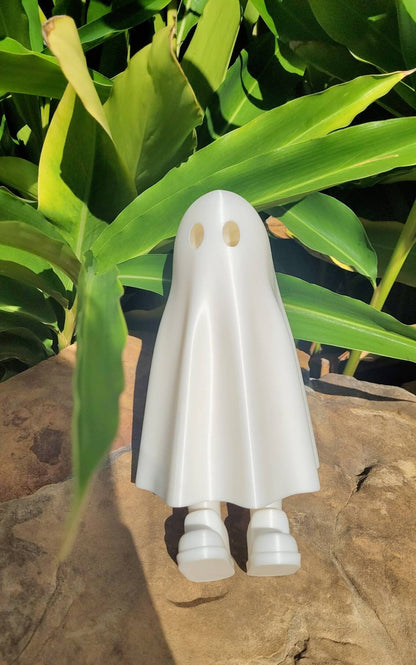 Zou Ghosts! 3D printed ghost with movable feets, as seen on tik tok. Halloween decoration.