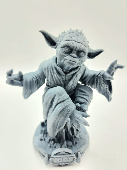 3D 14k resin printed Yoda desktop decoration, toy.