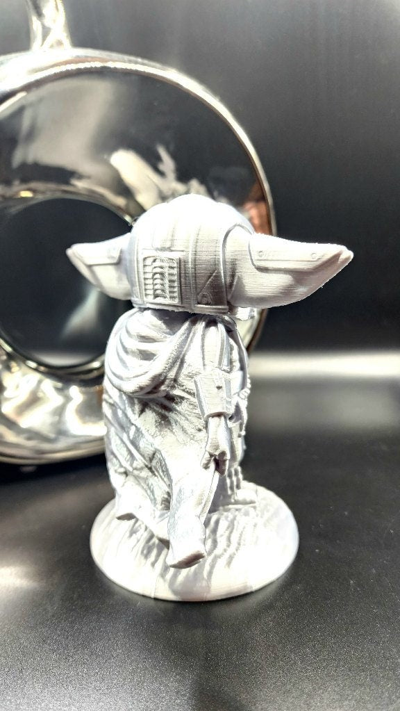 3D printed Grogulorian! Desktop decoration, toy.