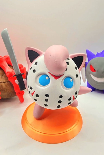 Jiggly puff as Jason desktop toy/decoration.