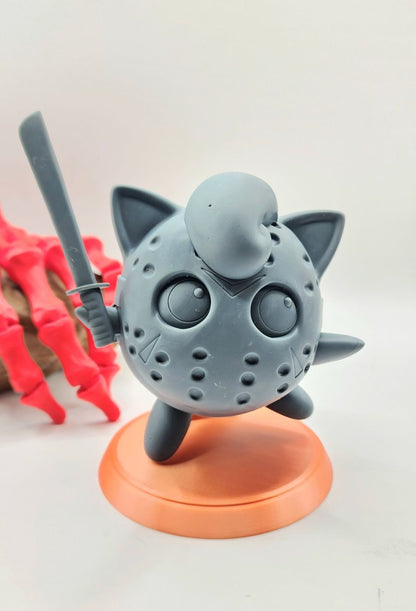 Jiggly puff as Jason desktop toy/decoration.