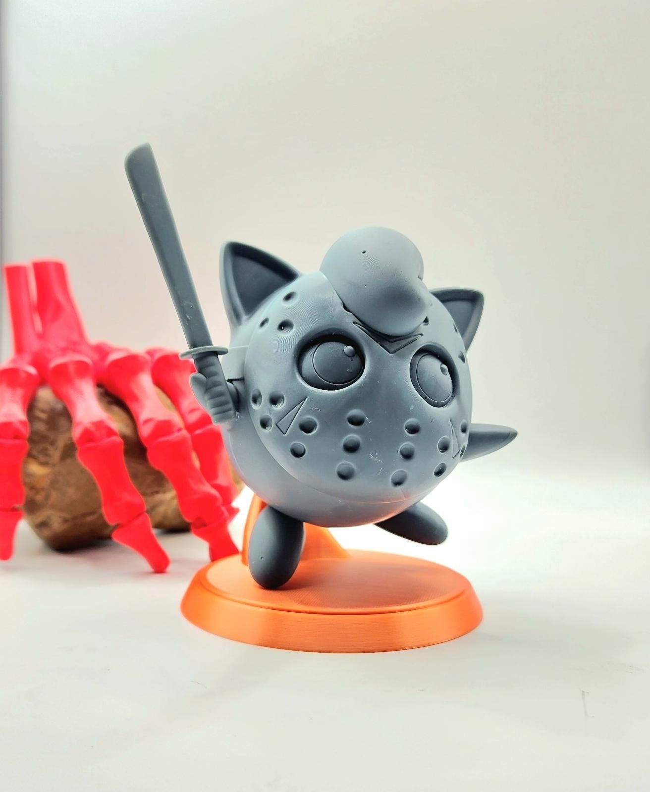 Jiggly puff as Jason desktop toy/decoration.