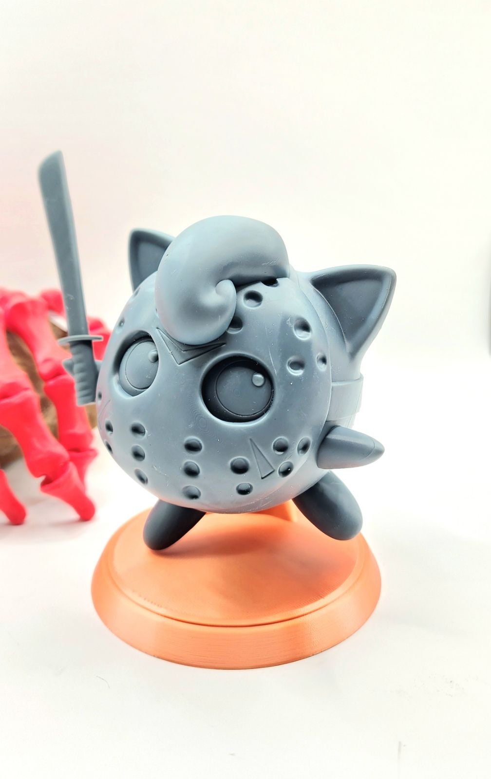 Jiggly puff as Jason desktop toy/decoration.