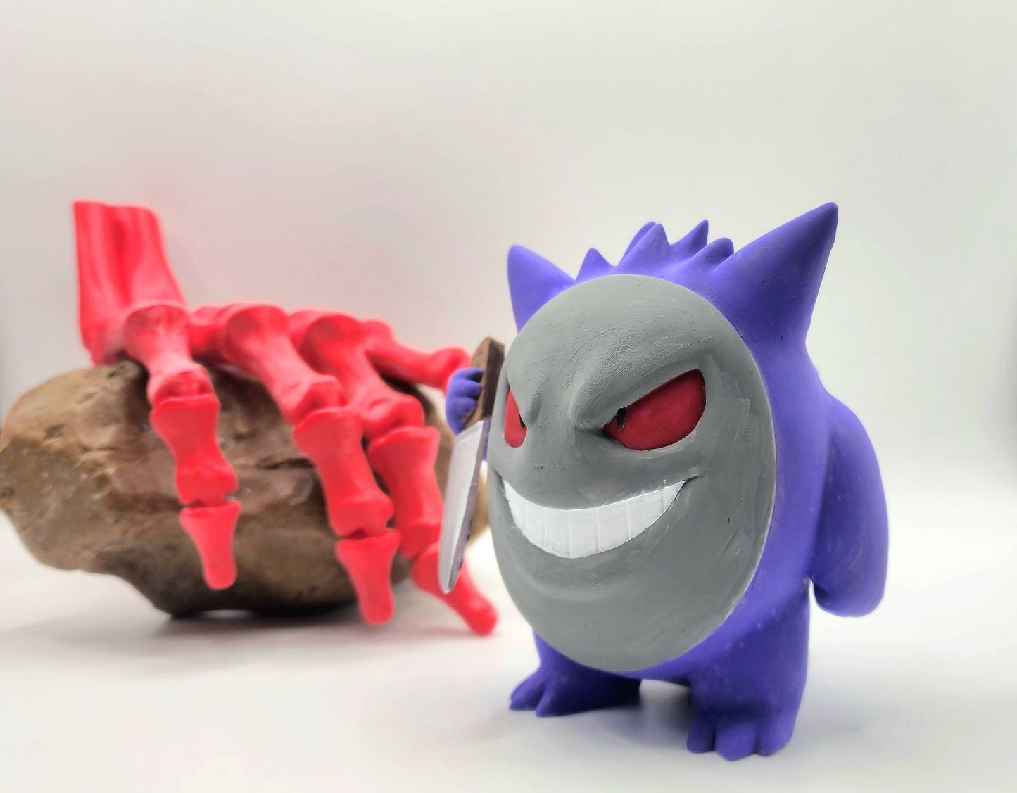 3D resin printed Gengar! Desktop decoration.