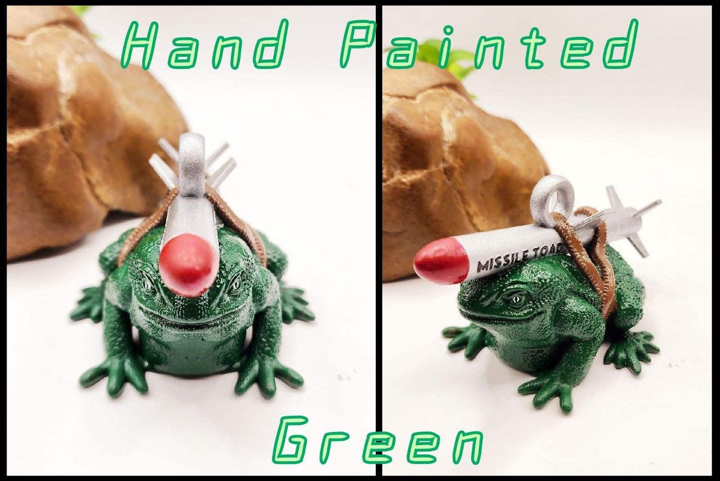 Missile Toad Christmas Ornament