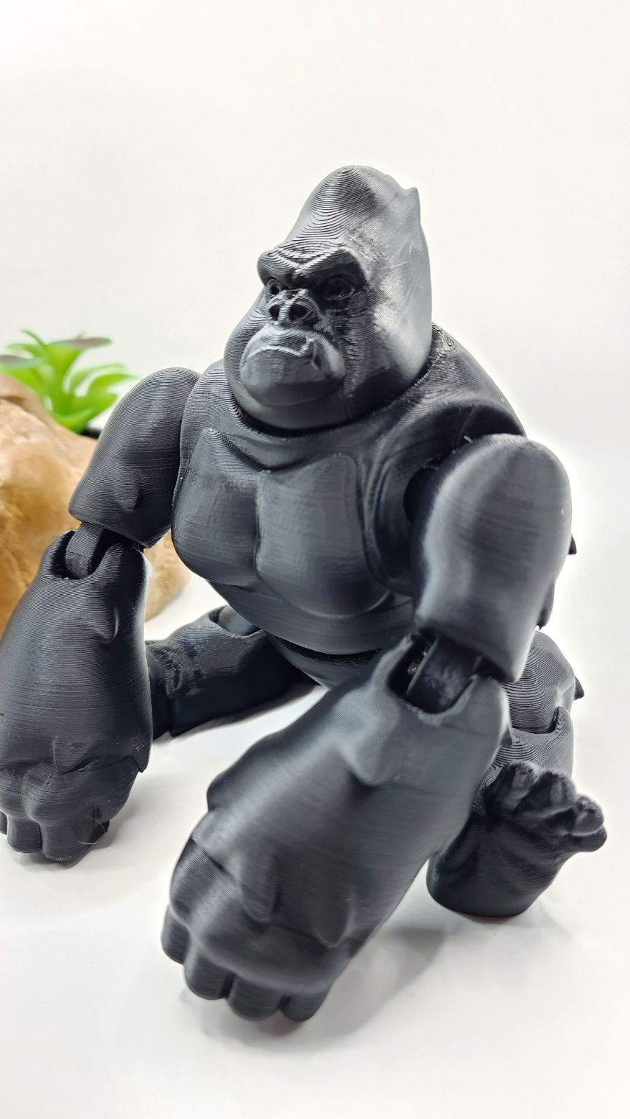 3D articulated Gorilla fidget, sensory toy.