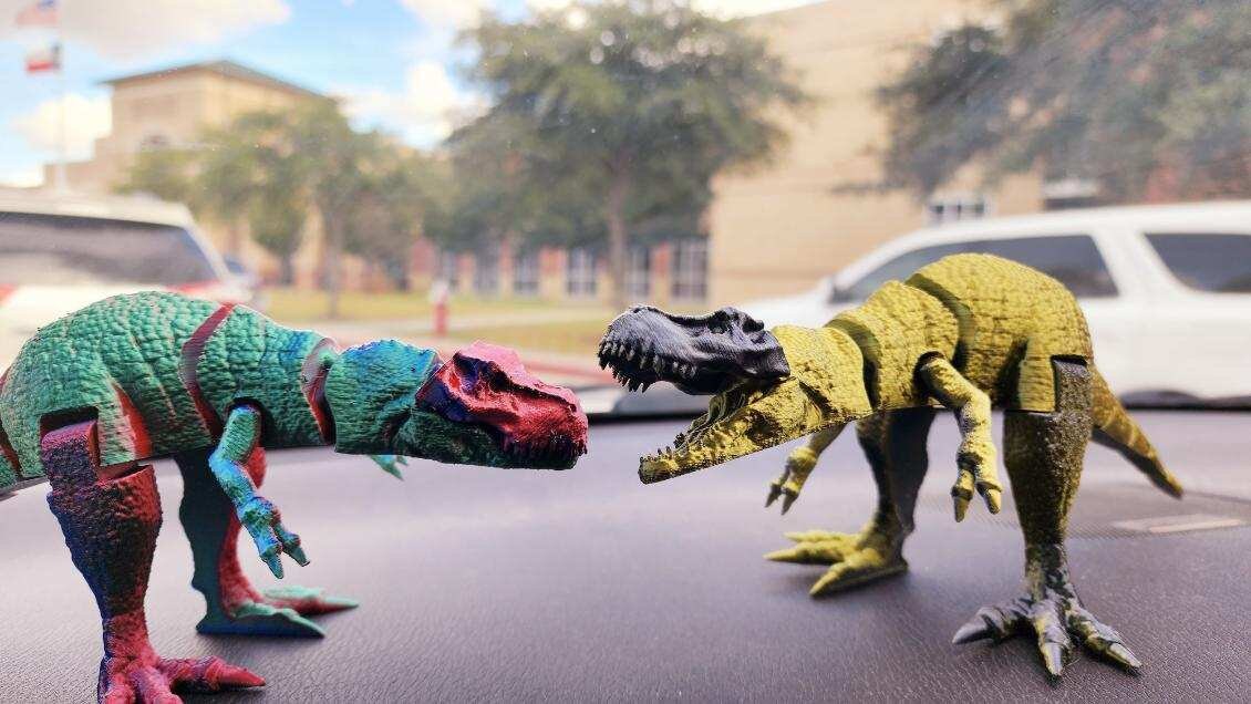 Jurassic dinosaurs collections, articulated fidget toy.