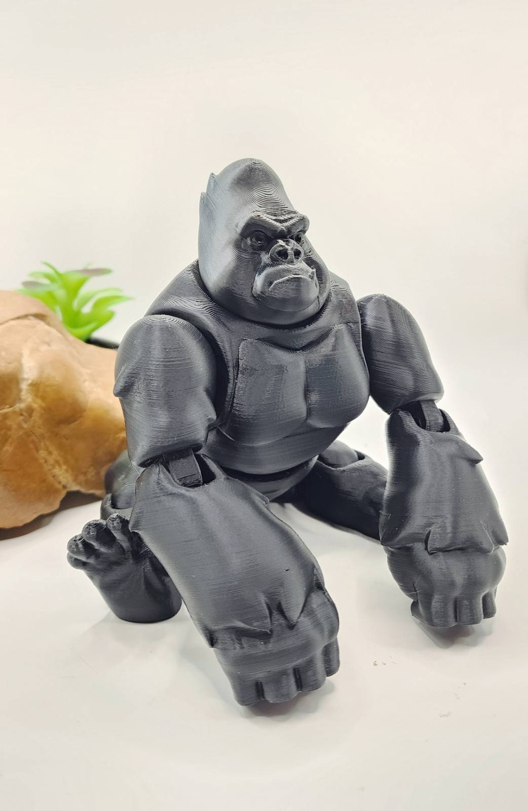 3D articulated Gorilla fidget, sensory toy.