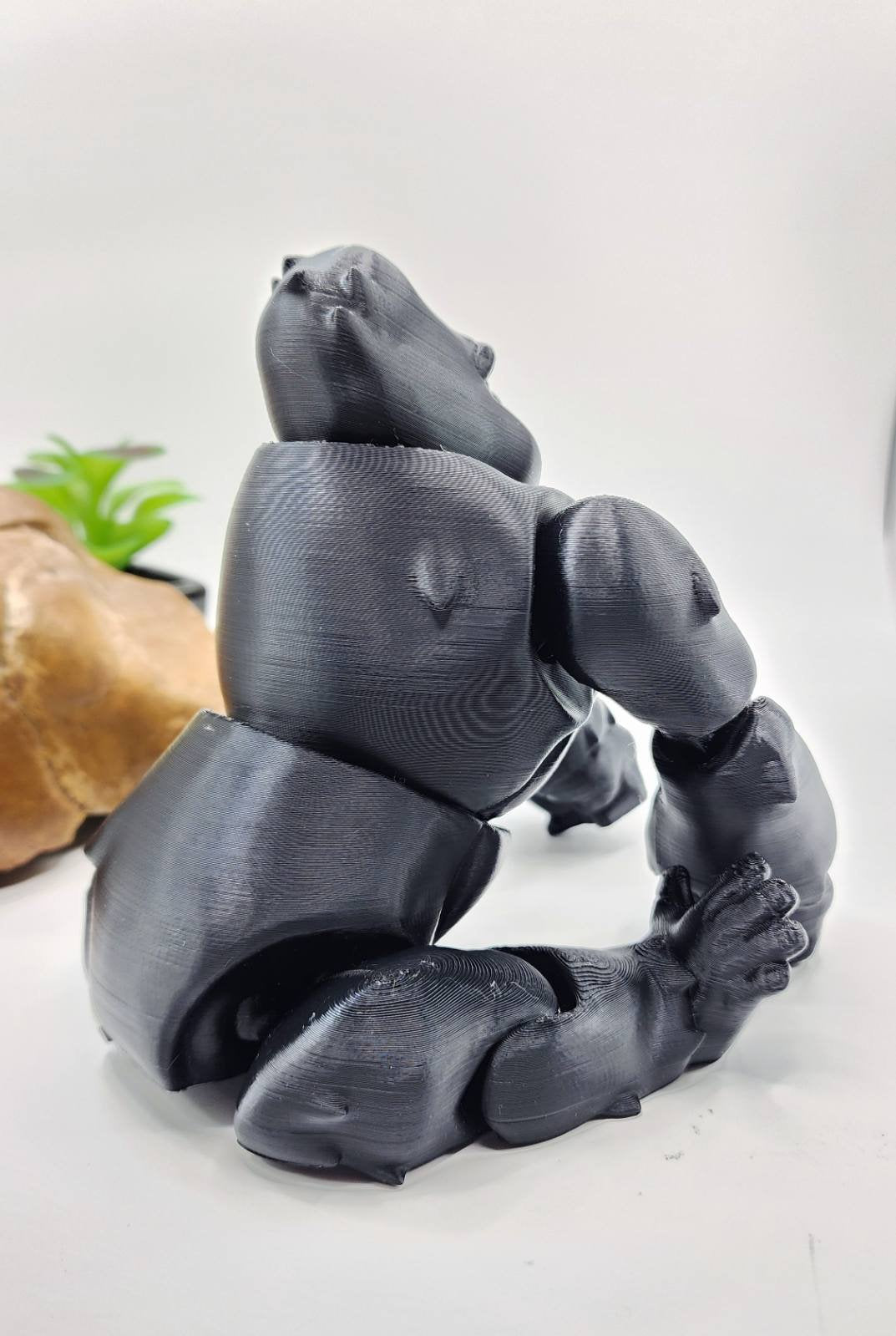 3D articulated Gorilla fidget, sensory toy.