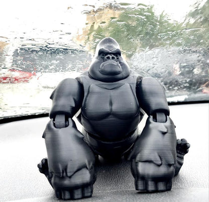 3D articulated Gorilla fidget, sensory toy.