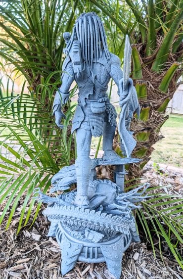 3D 14k printed Alien vs Predator desktop toy, decoration. Fan art