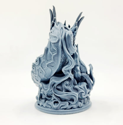 3D 14k resin printed Moon Dragon