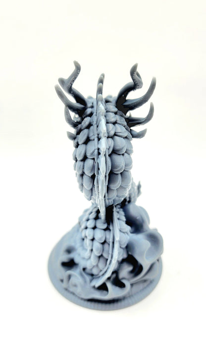 3D 14k resin printed Chinese Dragon.