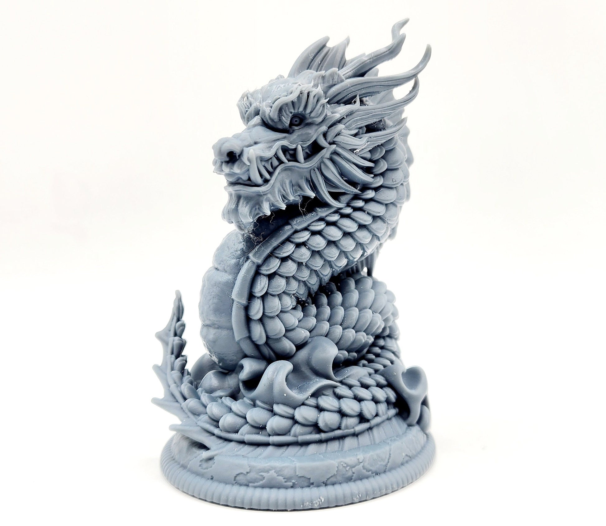 3D 14k resin printed Chinese Dragon.