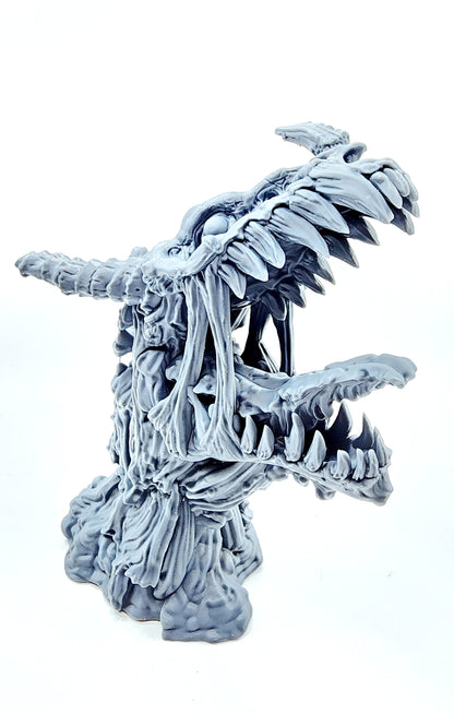 3D 14k resin Printed Undead Dragon Desktop Decoration.