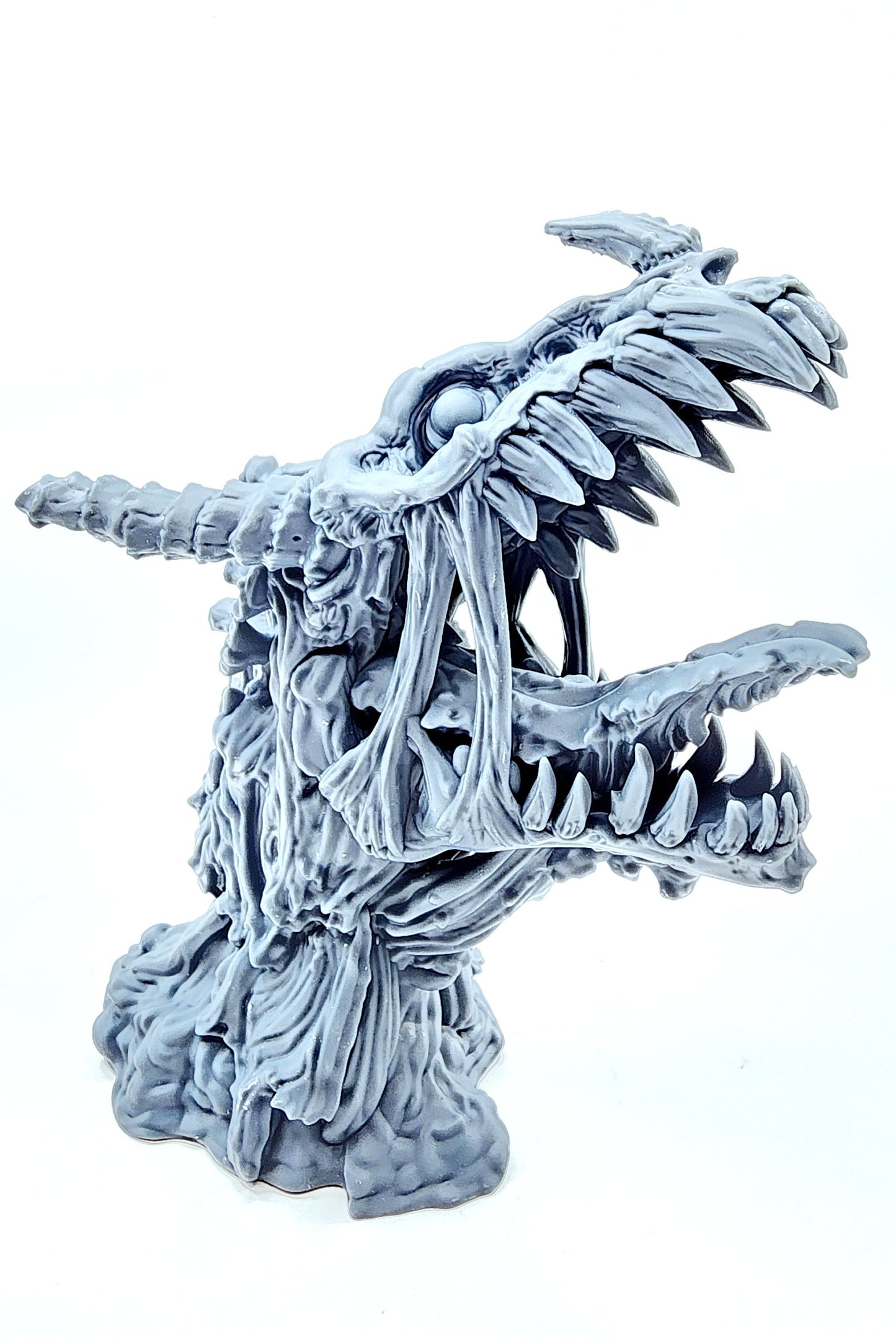 3D 14k resin Printed Undead Dragon Desktop Decoration.