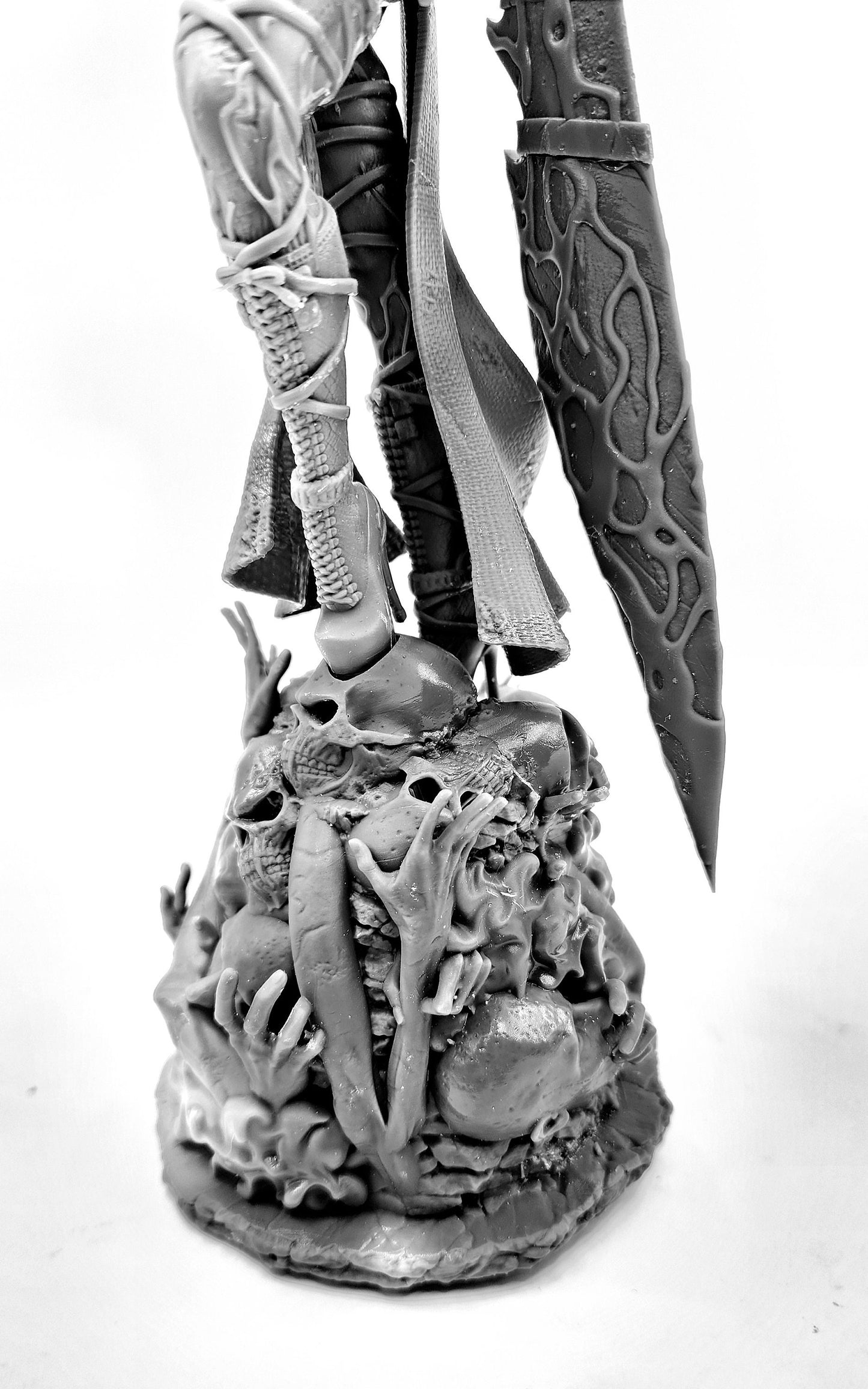 3D 14k resin printed Pyramid Head desktop decoration. Fan art.