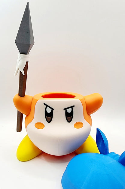 3D printed Waddle Dee container, desktop decoration.