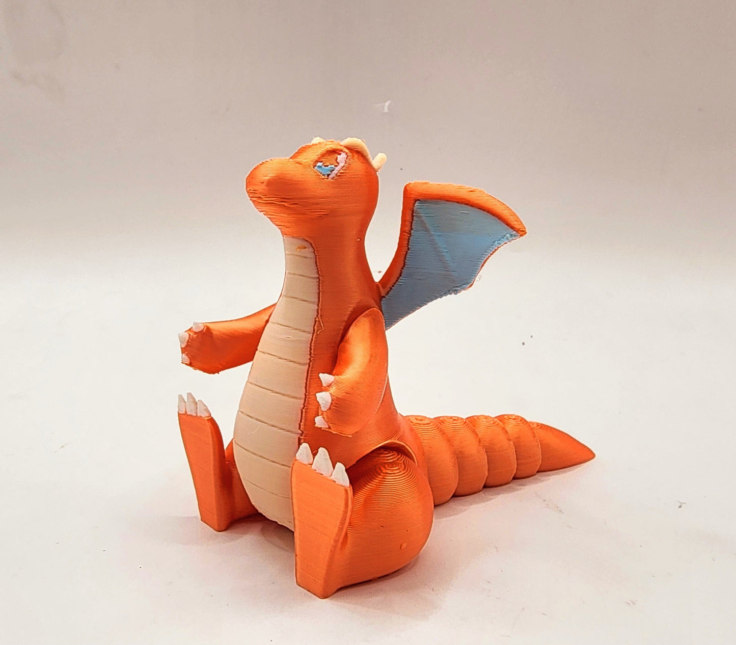 3D printed Dragonite articulated fidget toy, desktop decoration, sensory toy.