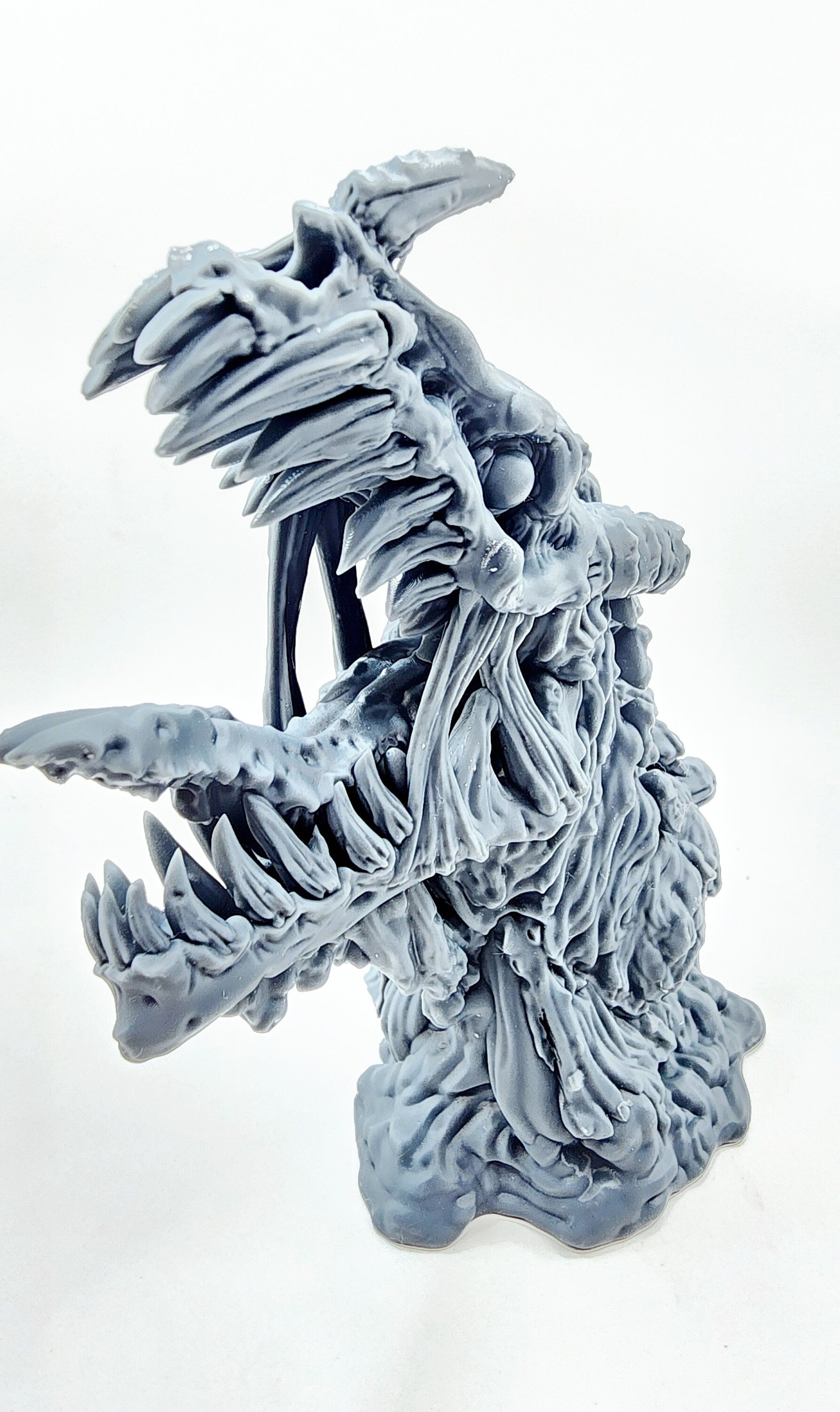 3D 14k resin Printed Undead Dragon Desktop Decoration.