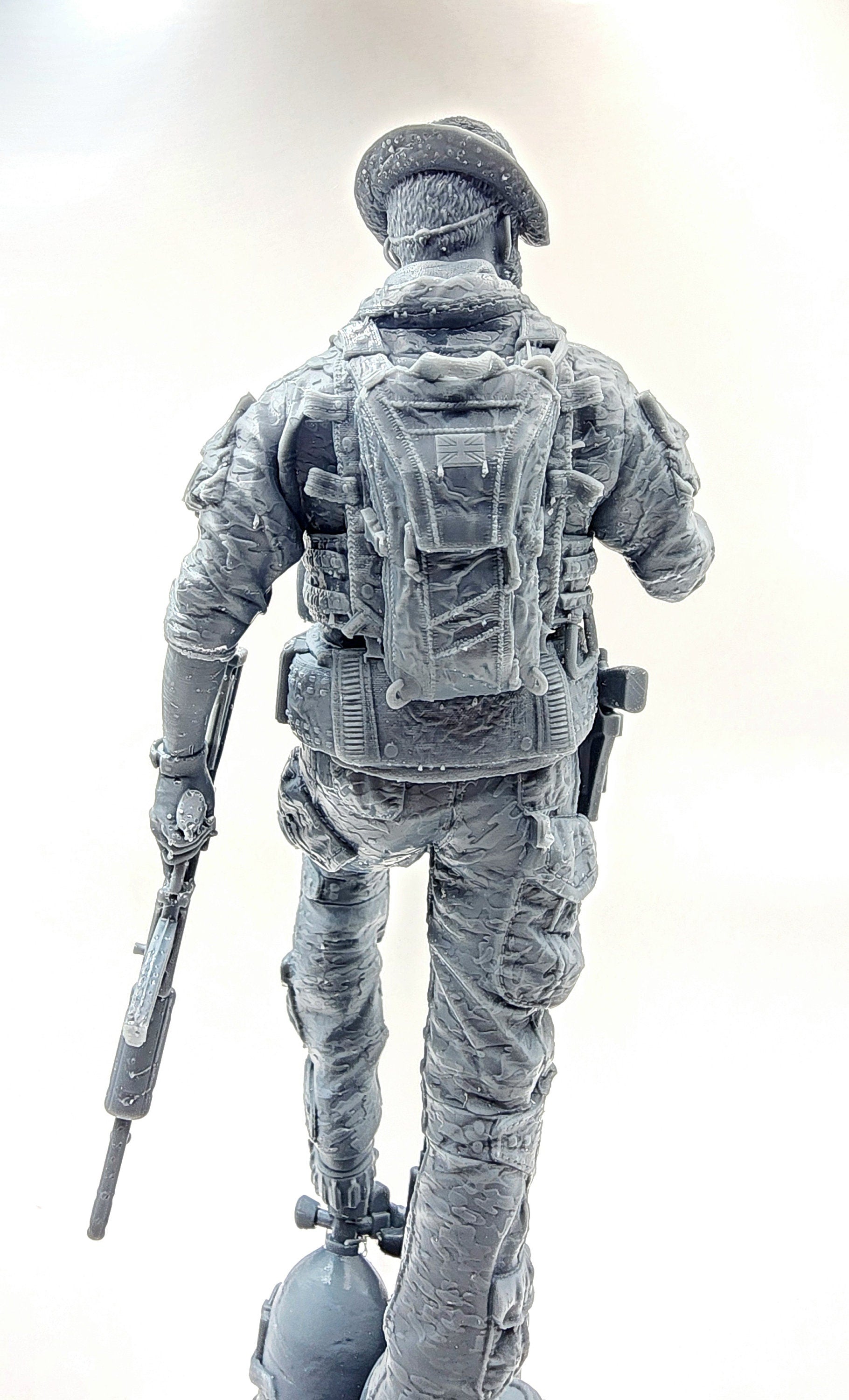 3D 14k resin printed Captain Price from COD desktop decoration, statue, fan art.