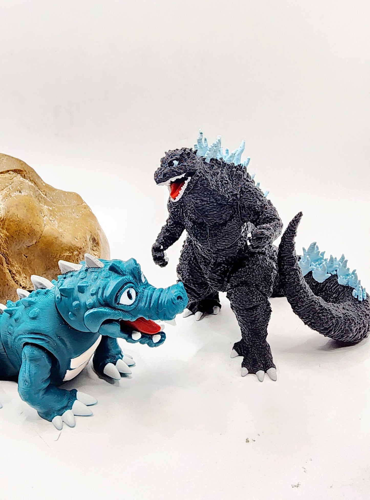 3D printed OG Godzilla desktop decoration, toy, action figure.