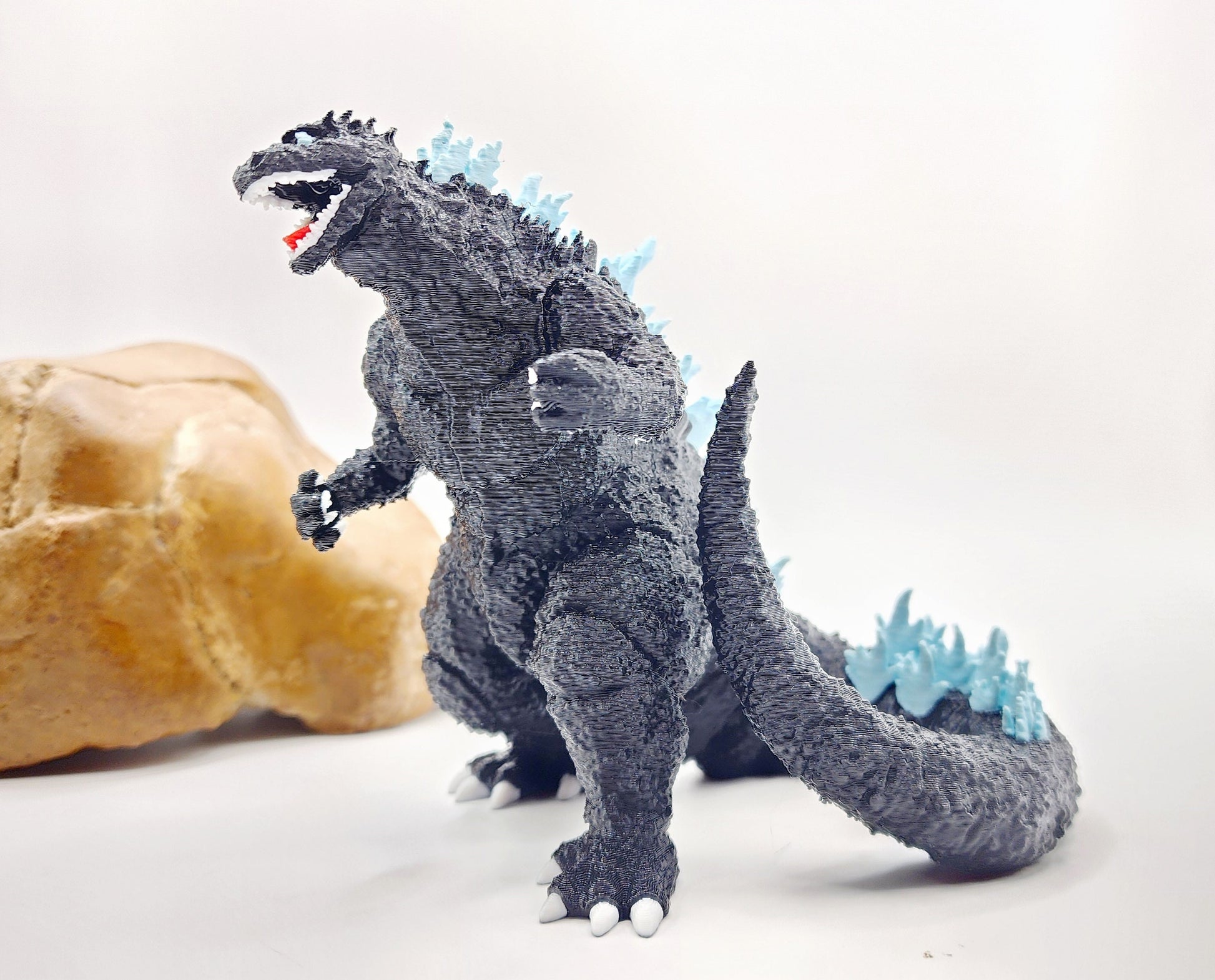 3D printed OG Godzilla desktop decoration, toy, action figure.