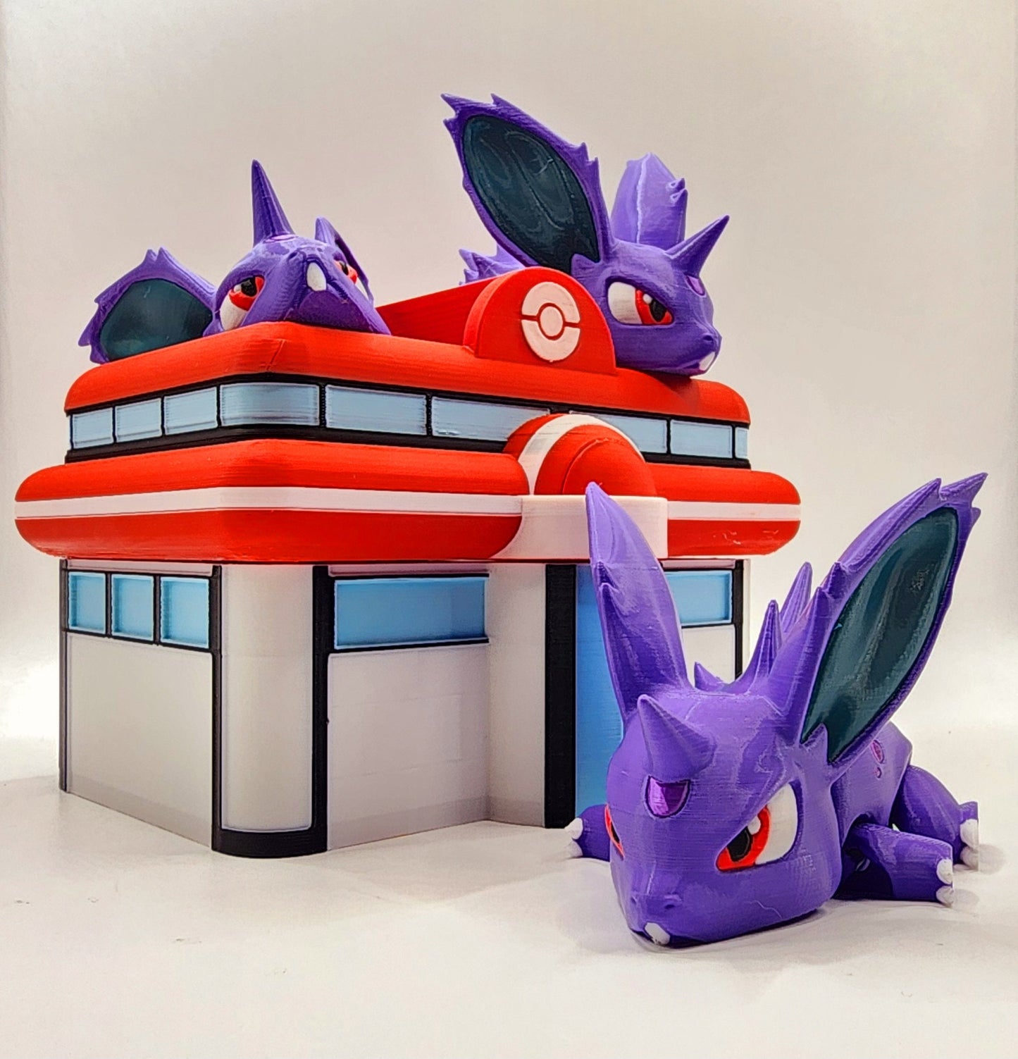 3D Printed articulate Pokemon; Nidoran Male desktop decoration, fidget toy, sensory toy.