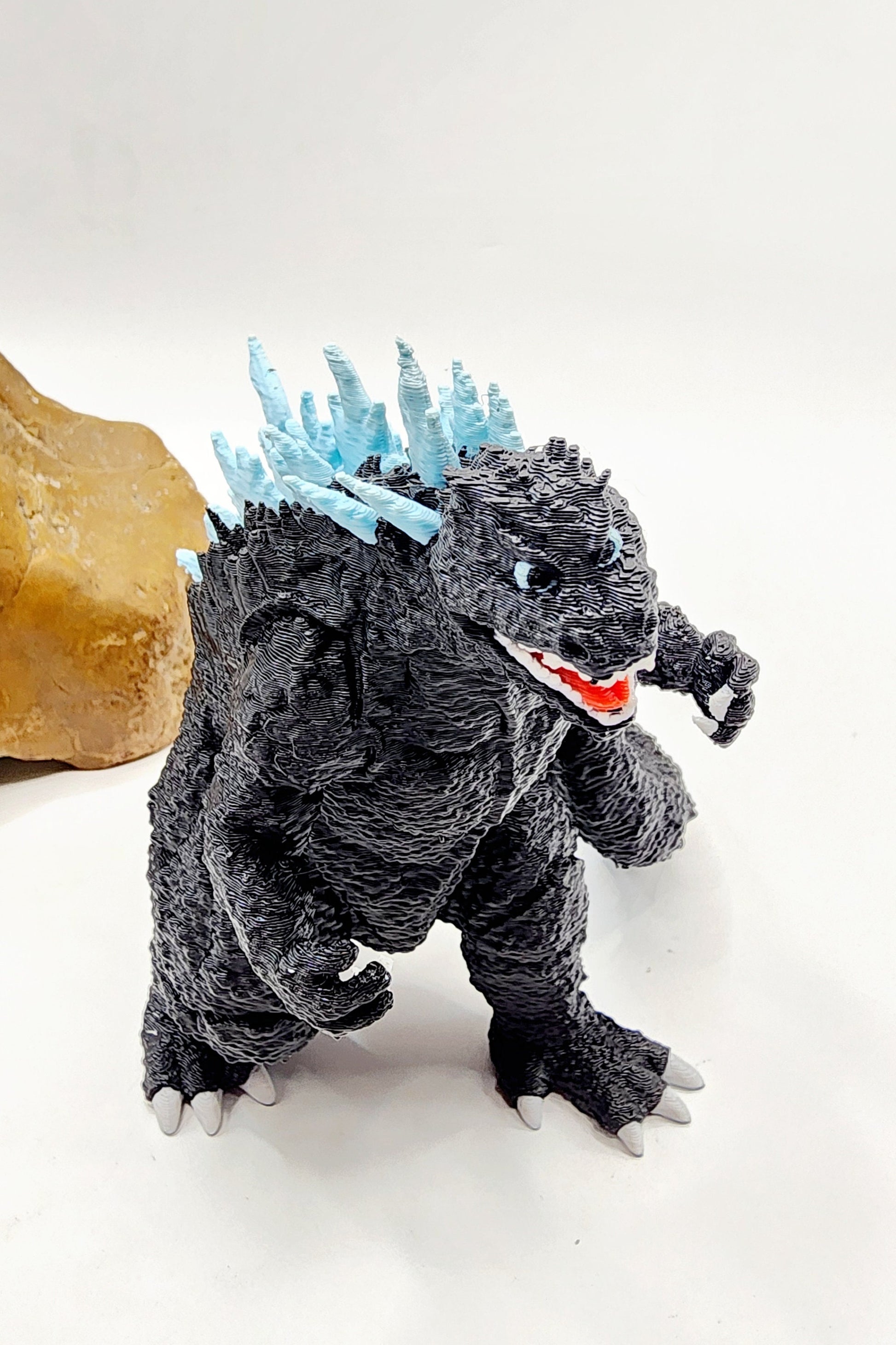 3D printed OG Godzilla desktop decoration, toy, action figure.