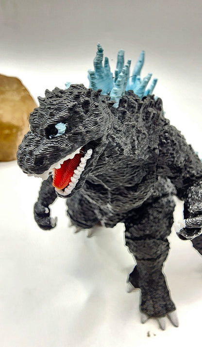 3D printed OG Godzilla desktop decoration, toy, action figure.