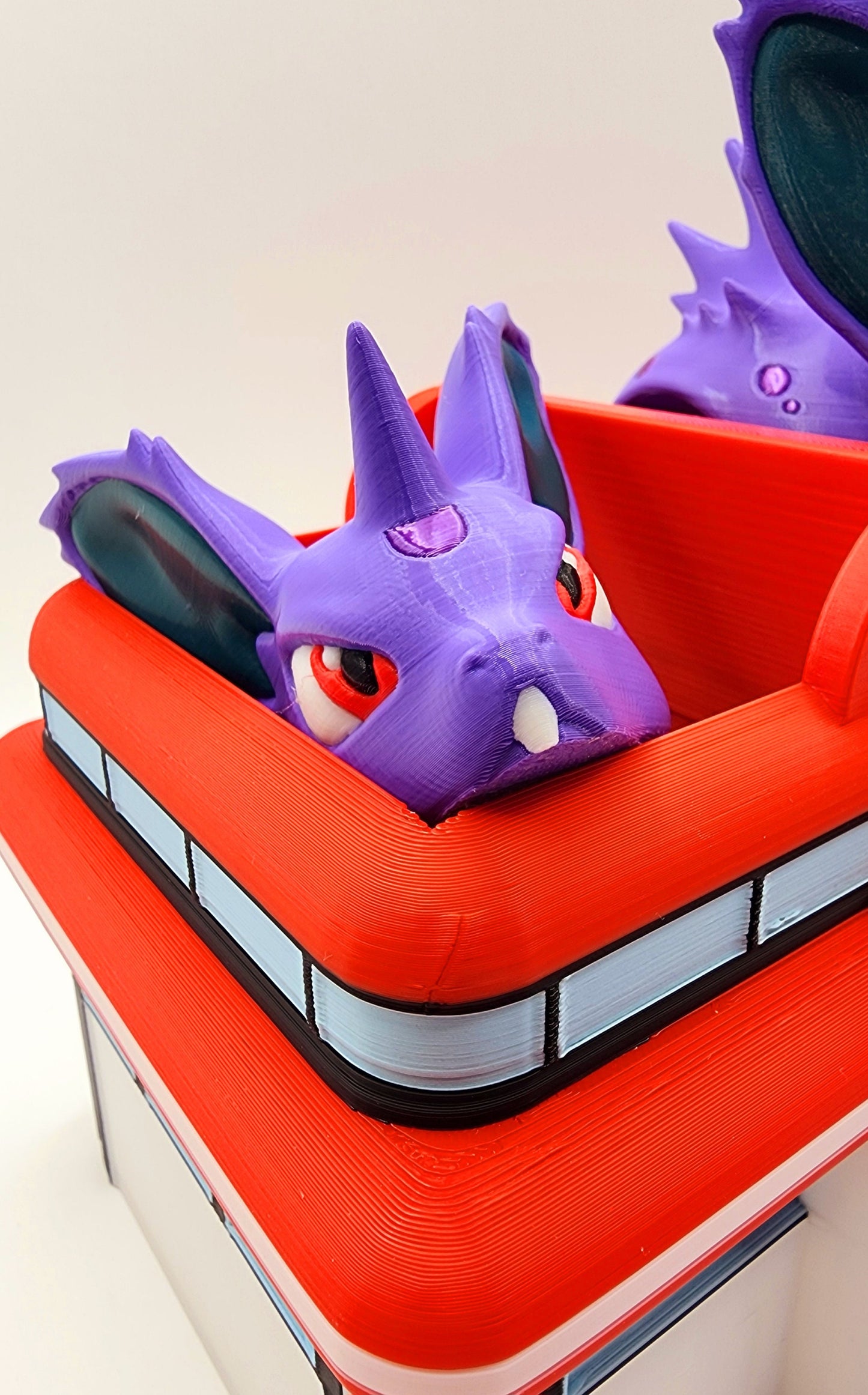 3D Printed articulate Pokemon; Nidoran Male desktop decoration, fidget toy, sensory toy.