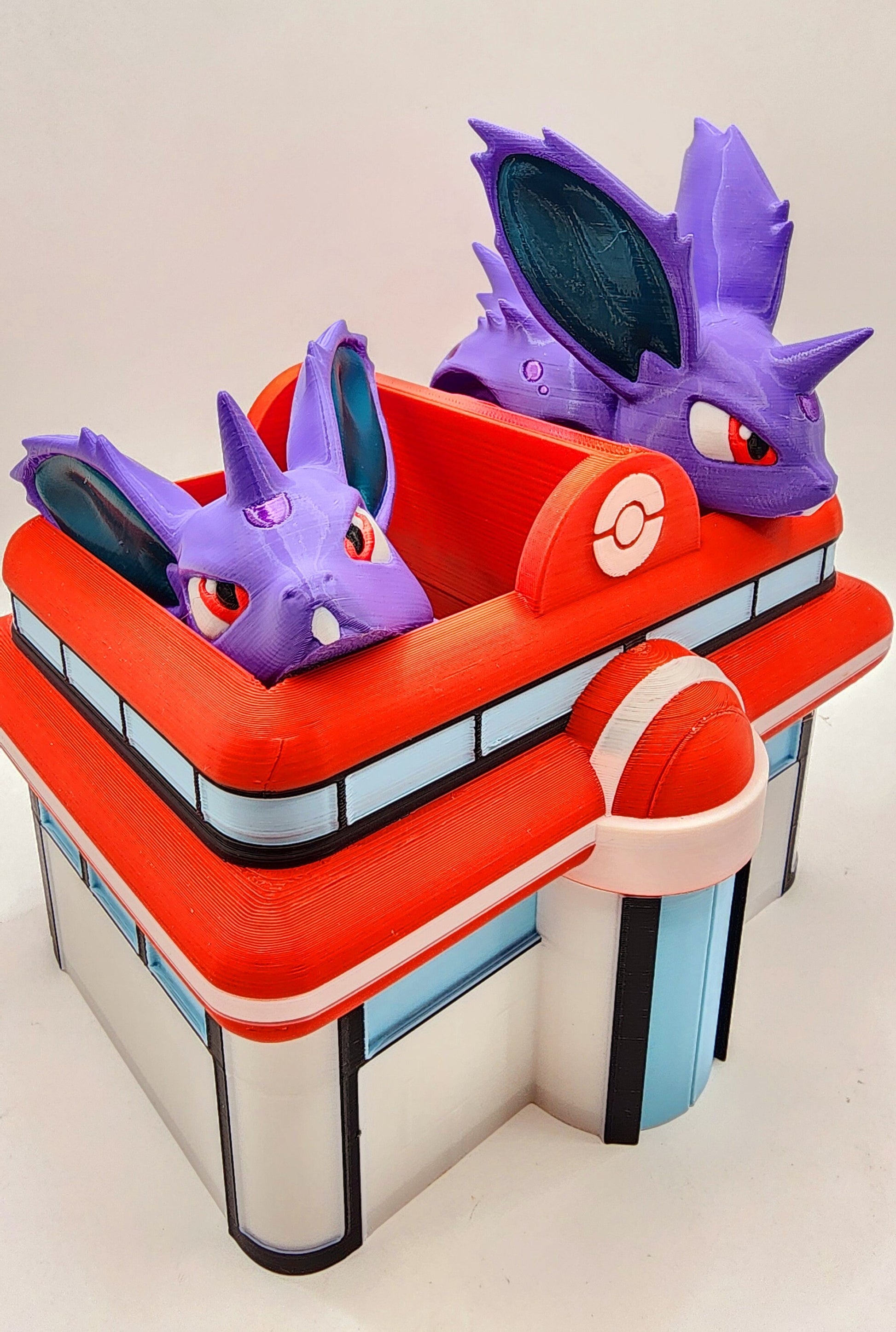 3D Printed articulate Pokemon; Nidoran Male desktop decoration, fidget toy, sensory toy.