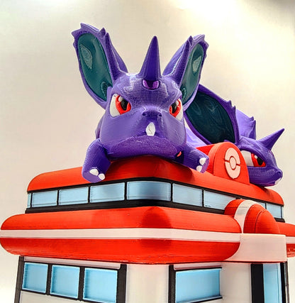 3D Printed articulate Pokemon; Nidoran Male desktop decoration, fidget toy, sensory toy.