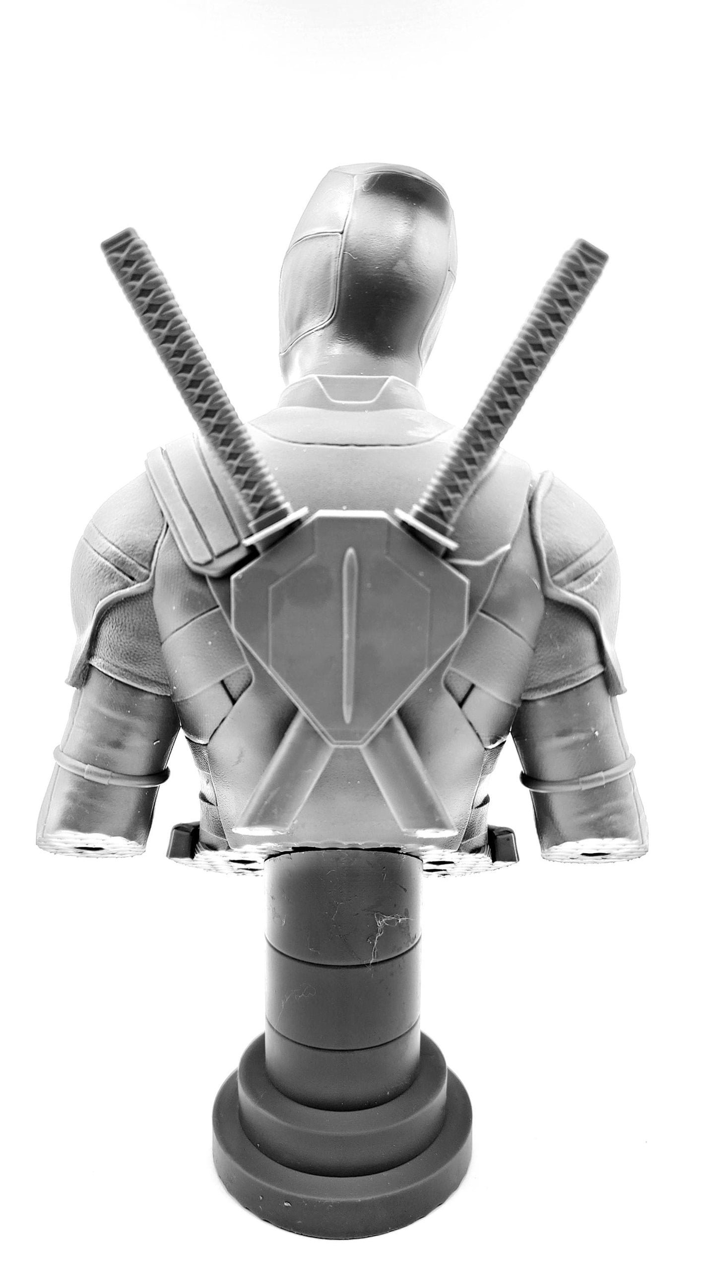 3D 14k resin printed Deadpool bust. Fan art.