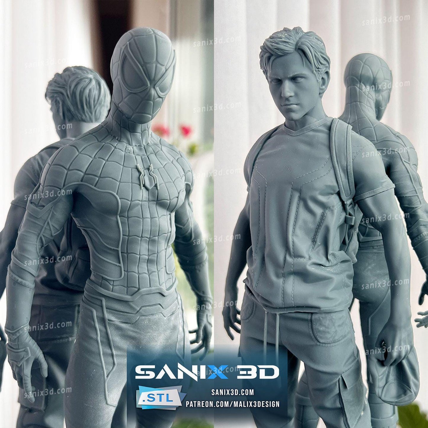 3D 14k resin printed Spider Man Legend. Fan art. Desk Decoration, Statue, Figurine, Desk toy.