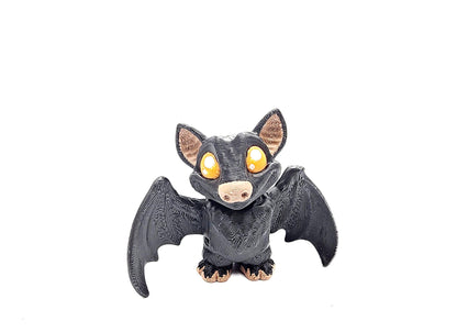 3D printed mini bat articulated fidget, sensory toy.