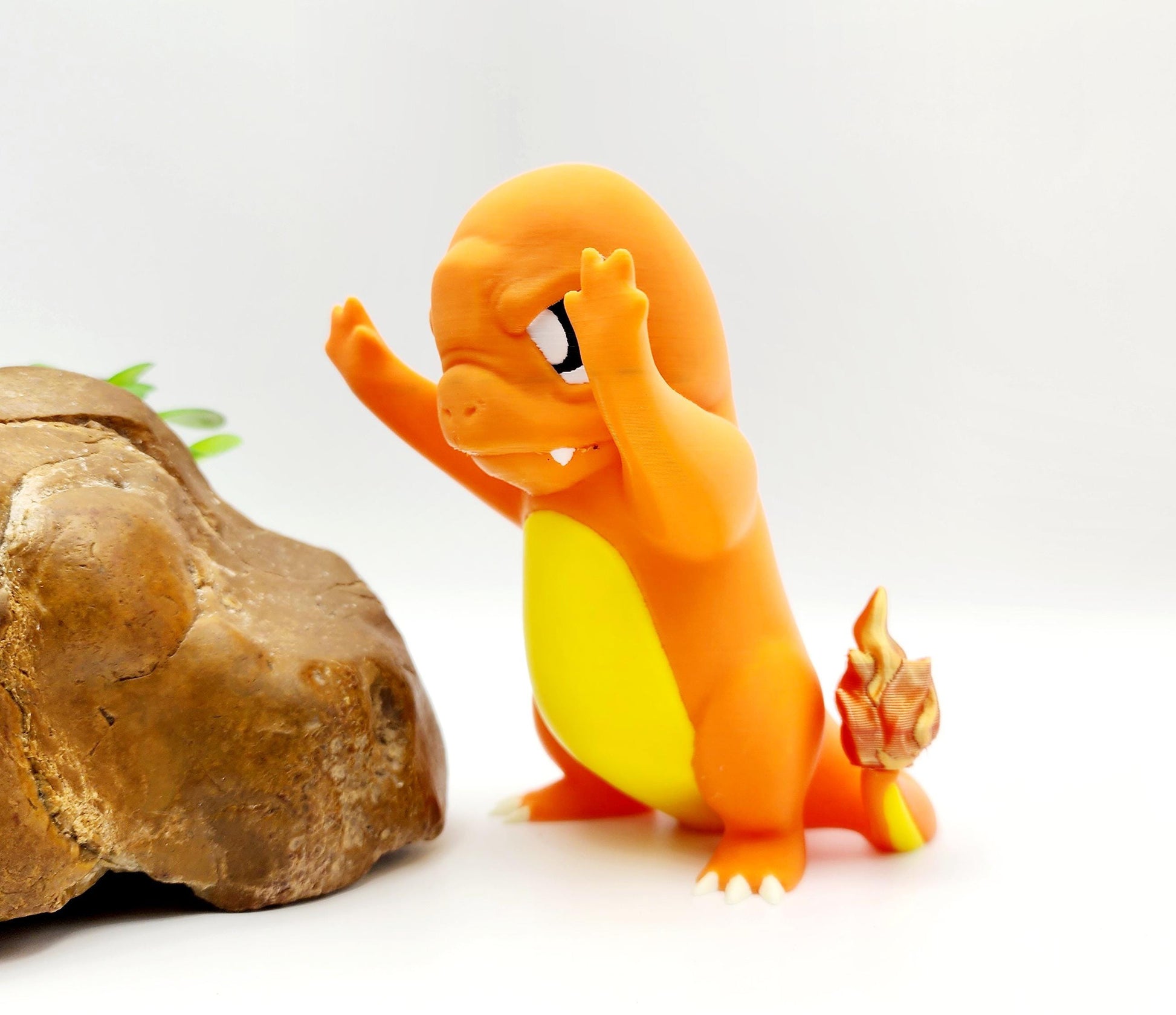 3D printed multi-color Charmander desktop decoration, action figure.