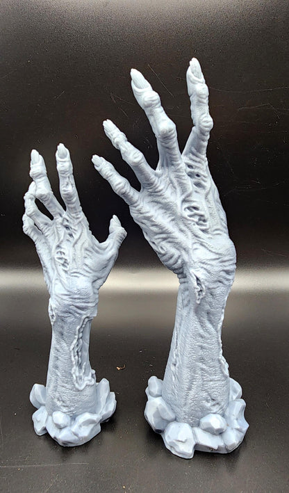 3D 14k resin printed Zombie Hand, Halloween decoration, Desktop Decoration.