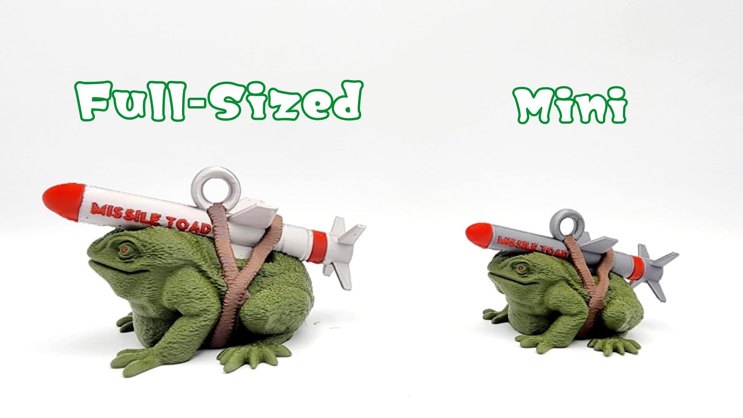 Missile Toad Christmas Ornament