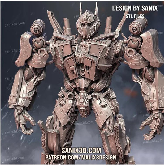 3D 14k resin printed Optimus Prime from Transformer. Desktop Decoration, Statue, Fan art.