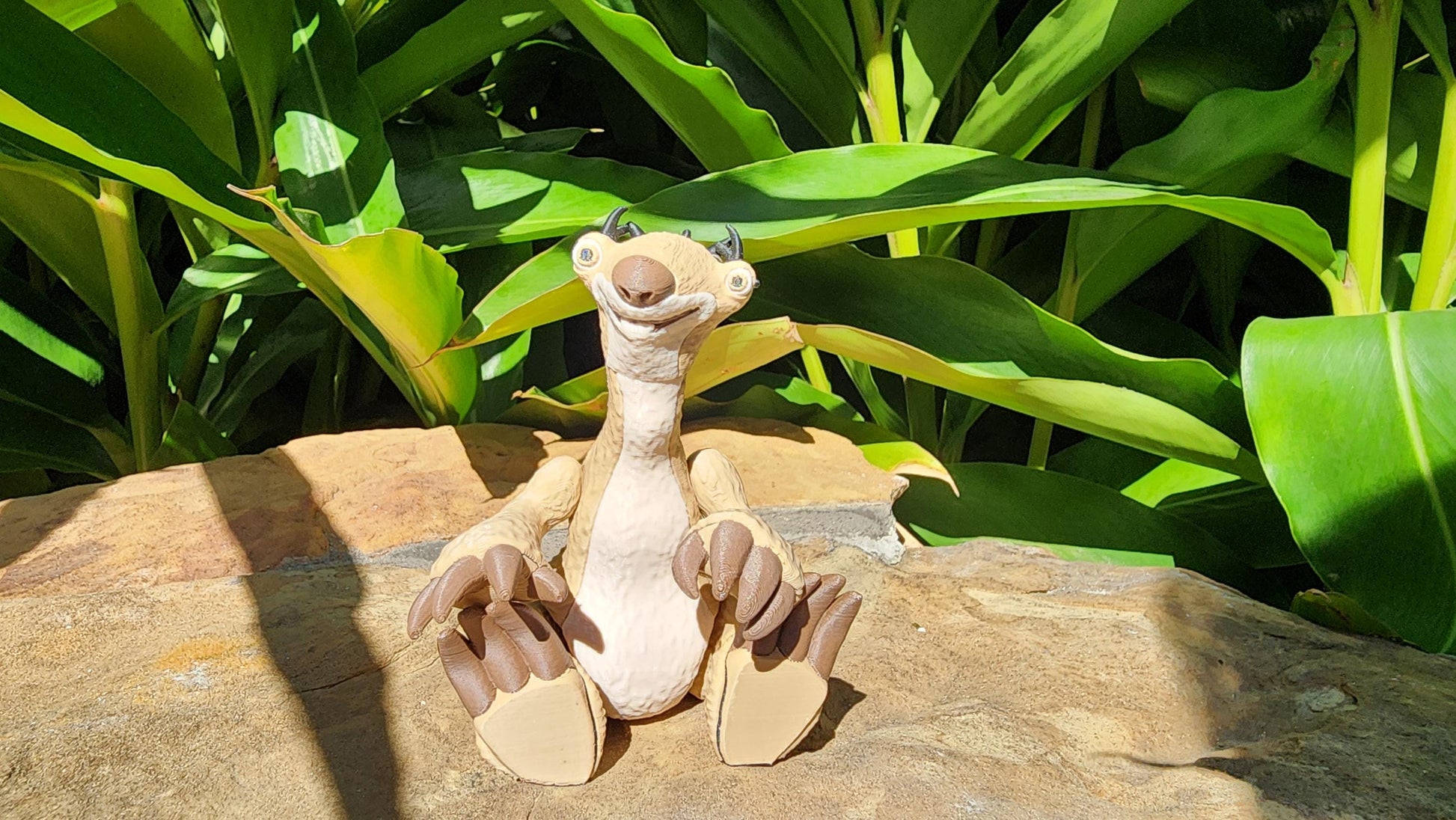 Articulate Sid from Ice Age fidget, sensory toy. 3D printed.