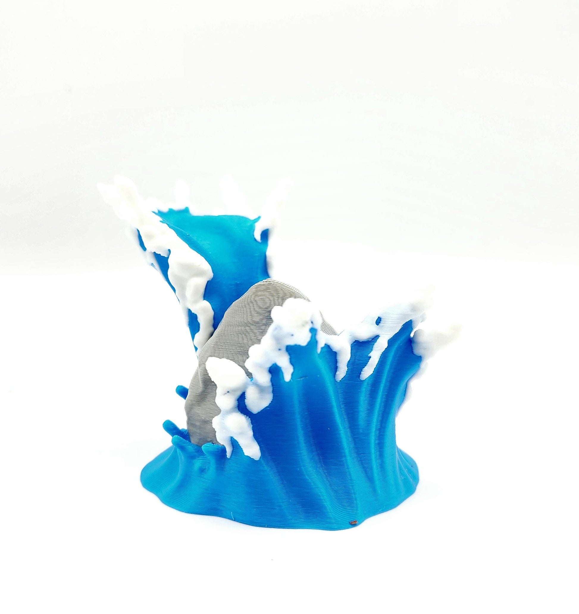 3D printed articulated Dolphin desk toy, figet, sensory toy.