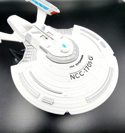 3D printed Star Trek Enterprise-G Neo Constitution Class. Desktop Decoration, Ornament, Action Figure.