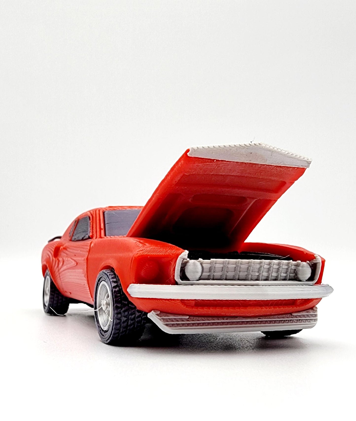 3D printed Ford Mustang Mach 1, Model 69 from movie John Wicks.