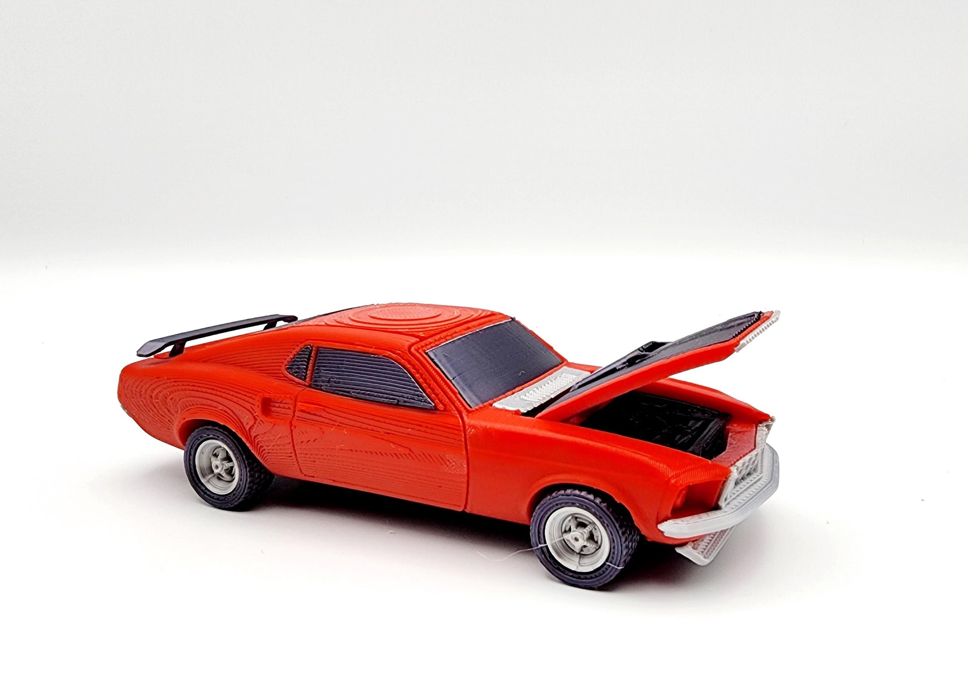 3D printed Ford Mustang Mach 1, Model 69 from movie John Wicks.