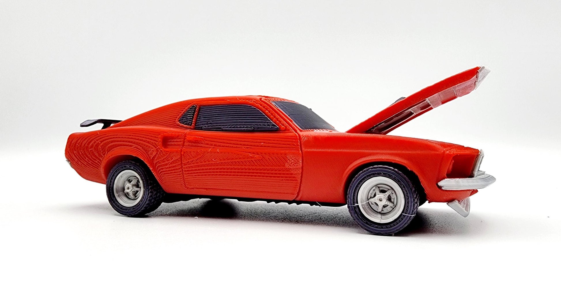 3D printed Ford Mustang Mach 1, Model 69 from movie John Wicks.